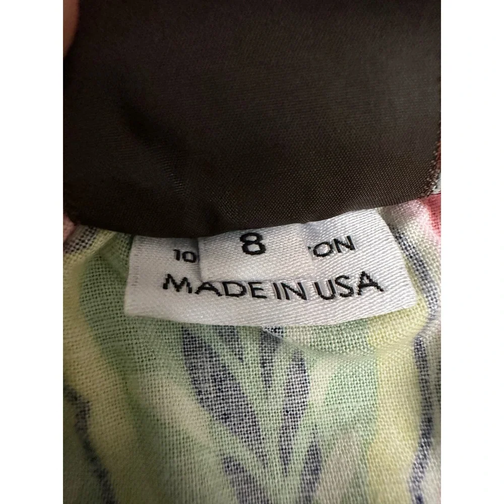 Haley and the Hound Girls Dress 100% Cotton Made in USA‎ Size 8